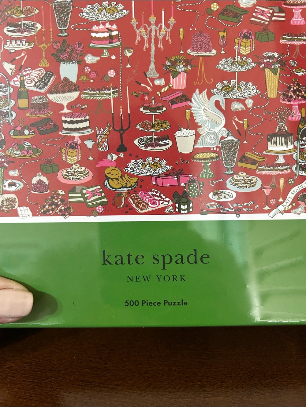 kate spade Party Table 500 Piece Puzzle - Picture 3 of 14